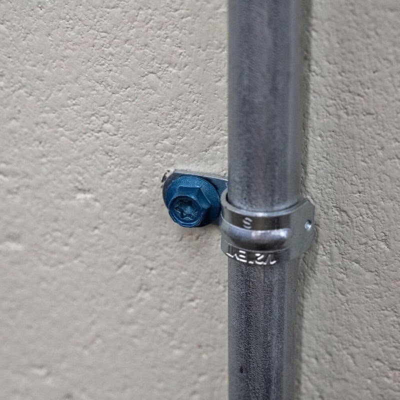 torque master Star Drive Hex Washer Head Masonry Screws, 100 Pieces with Drill Bit - 3/16" x 2-1/4" Concrete Masonry Screws, Rust Resistant High Strength - Image 4